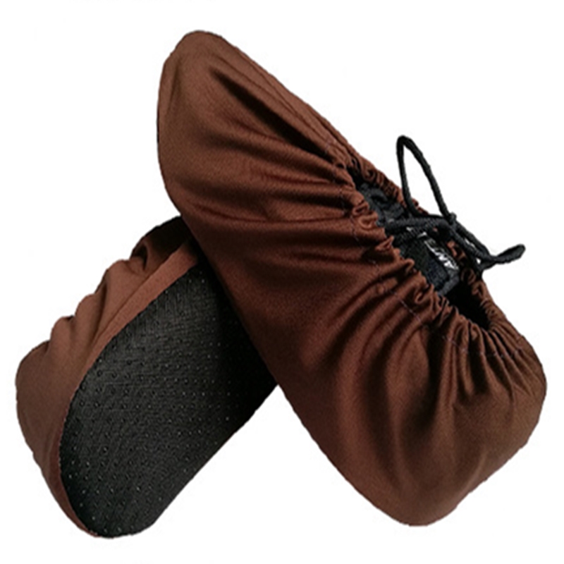 布鞋套加厚防滑底耐磨透气样板间家用可反复洗棉布机房鞋套 普通涤棉