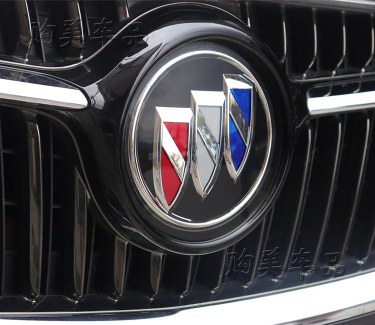 购美别克1420款昂科威车标防尘盖汽车改装专用透明防护罩标志装饰贴