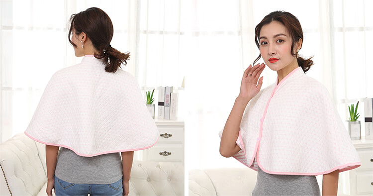 晚上睡觉护肩颈椎坎肩睡觉女士肩膀防寒房月子喂奶护肩膀保暖肩部披肩