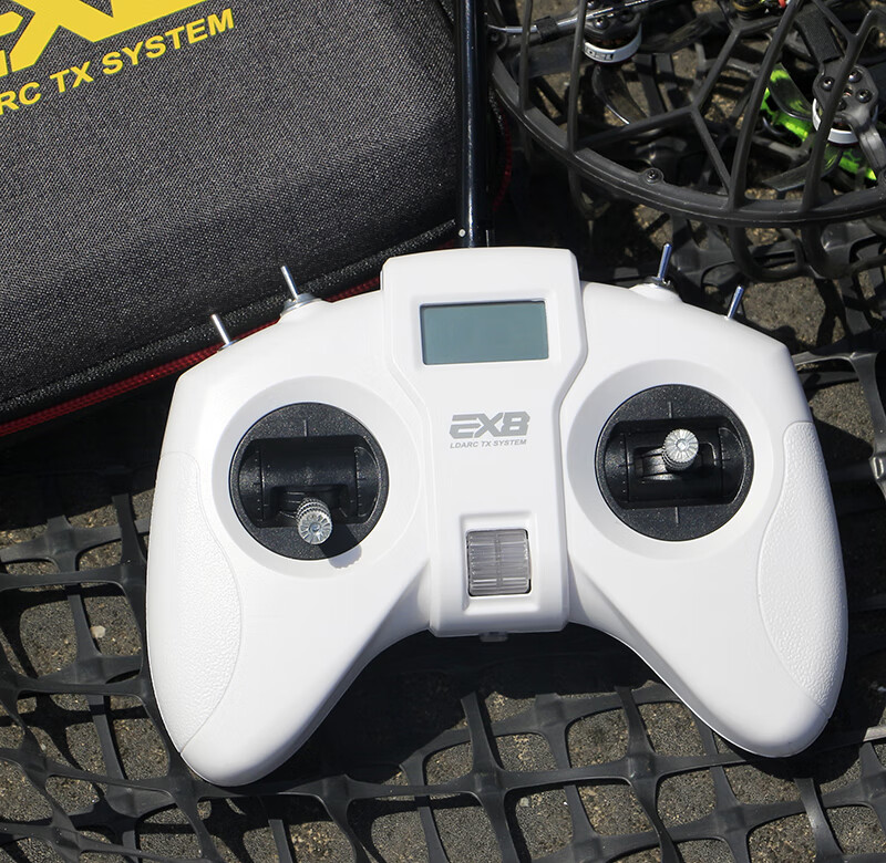 ldarc ex8 手柄遥控器 fpv穿越机无人机航模8通 多协议d16/s-fhss ex8