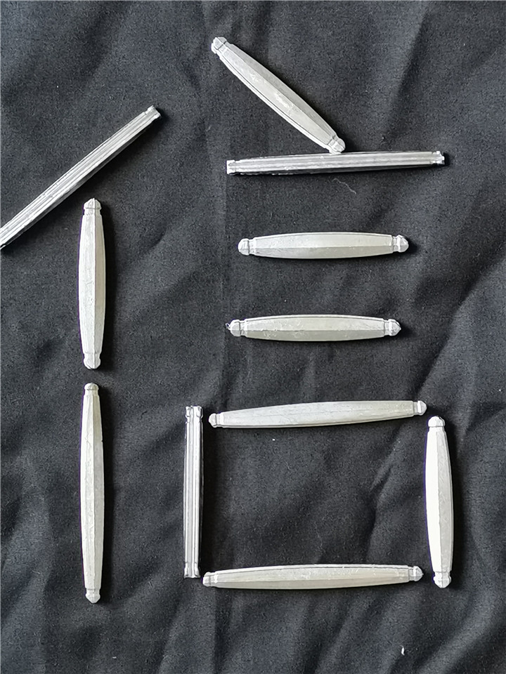 化氏旗船店官方同款撒网坠子无头坠子老式撒网纯手工铅坠撒网铅坠网脚