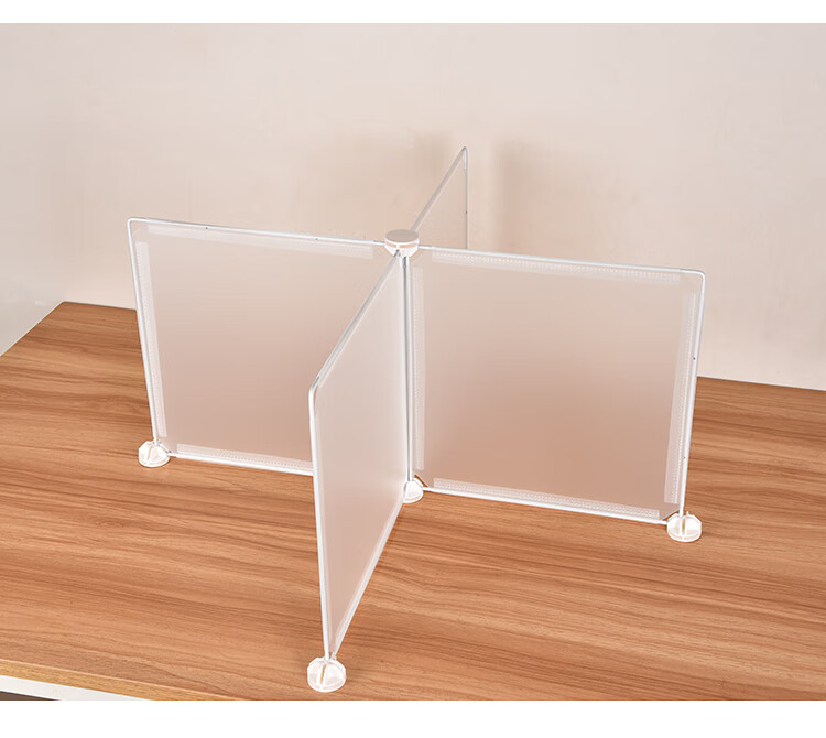 学生餐桌隔板学生课桌挡板考试吃饭餐桌隔离板办公桌面屏风隔断防疫