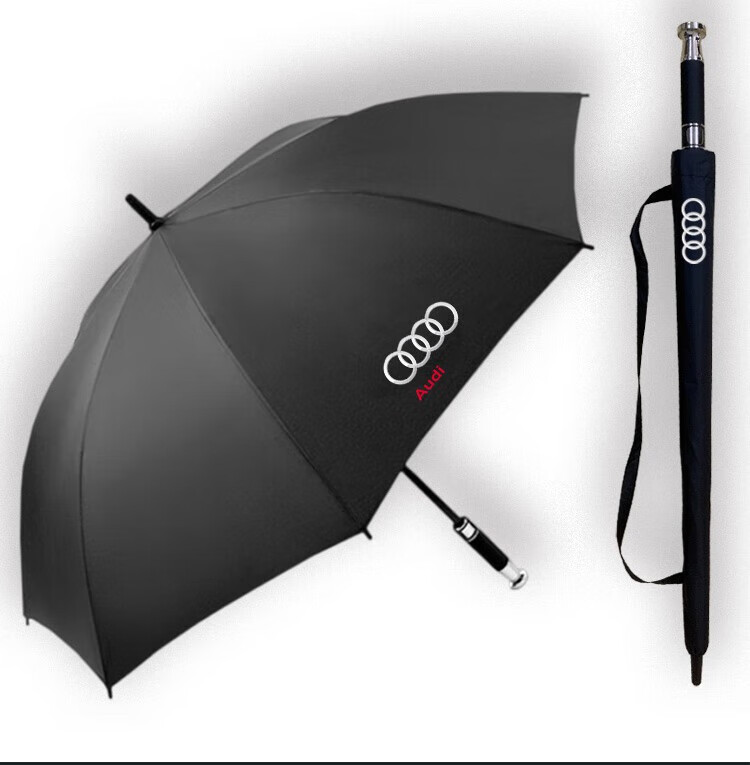 劳斯莱斯雨伞劳斯莱斯同款奔驰4s店大号自动长柄黑胶遮阳防晒雨伞