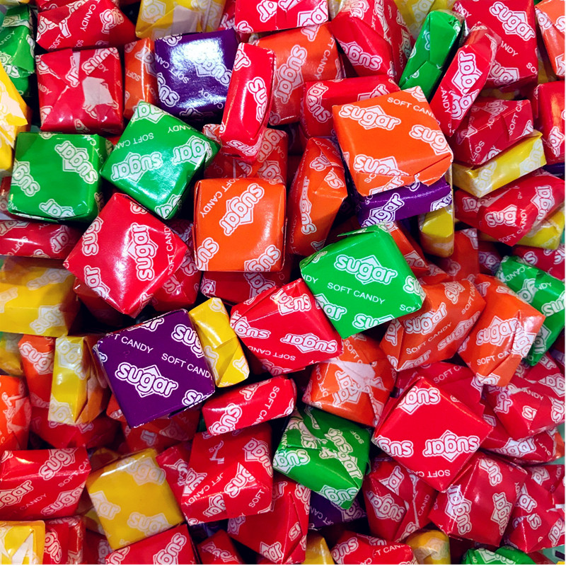 瑞士糖5斤约670颗混合水果味软糖婚庆喜糖 散装3斤