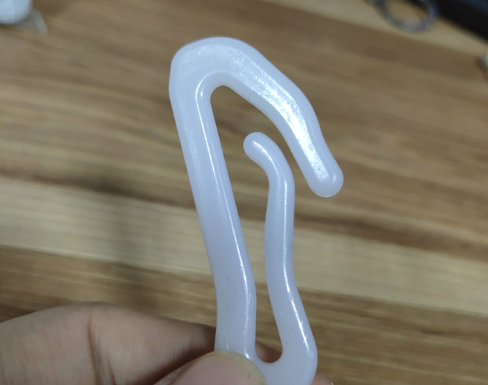 棚头勾水果蔬菜大棚棚头套固定塑件塑料勾白色塑料挂钩挂扣聚碳50个