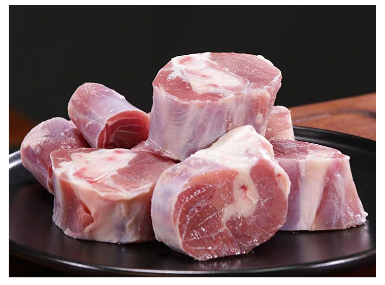 内蒙古羊小腿切块羊腱子羊棒骨羊肉卷烧烤火锅食材批发去骨后腿肉3斤