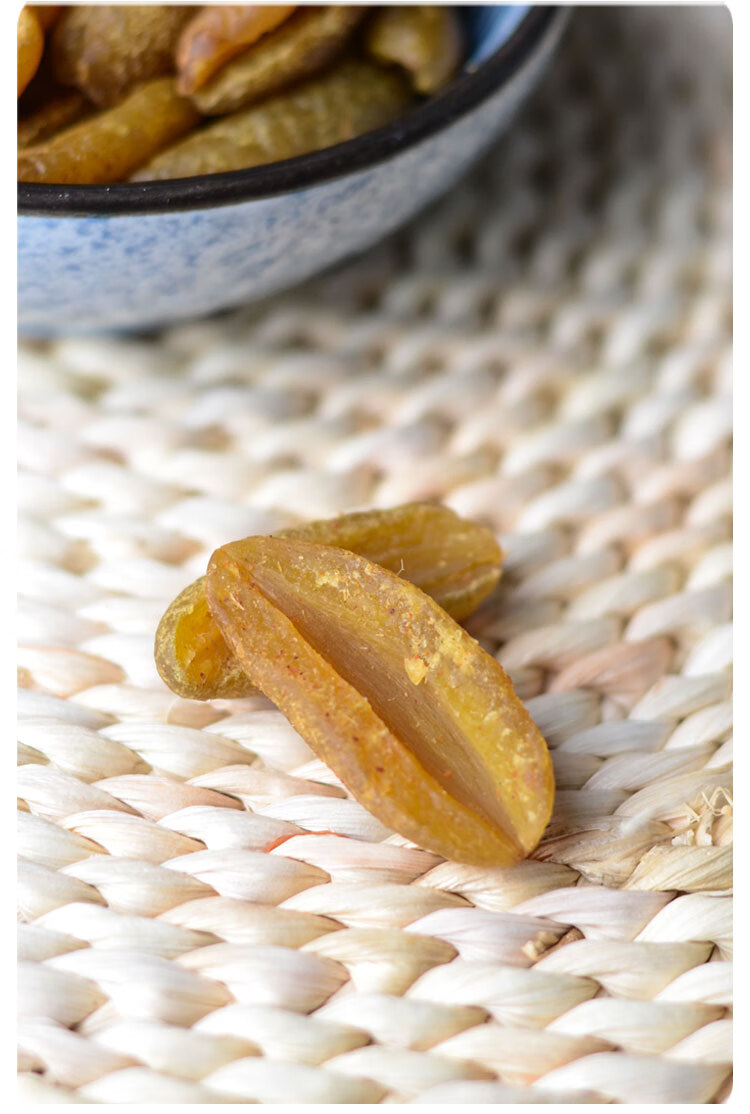 潮汕特产凉果蜜饯甘草橄榄半宋橄榄瓣休闲果脯零 宋橄榄果肉1瓶【图片