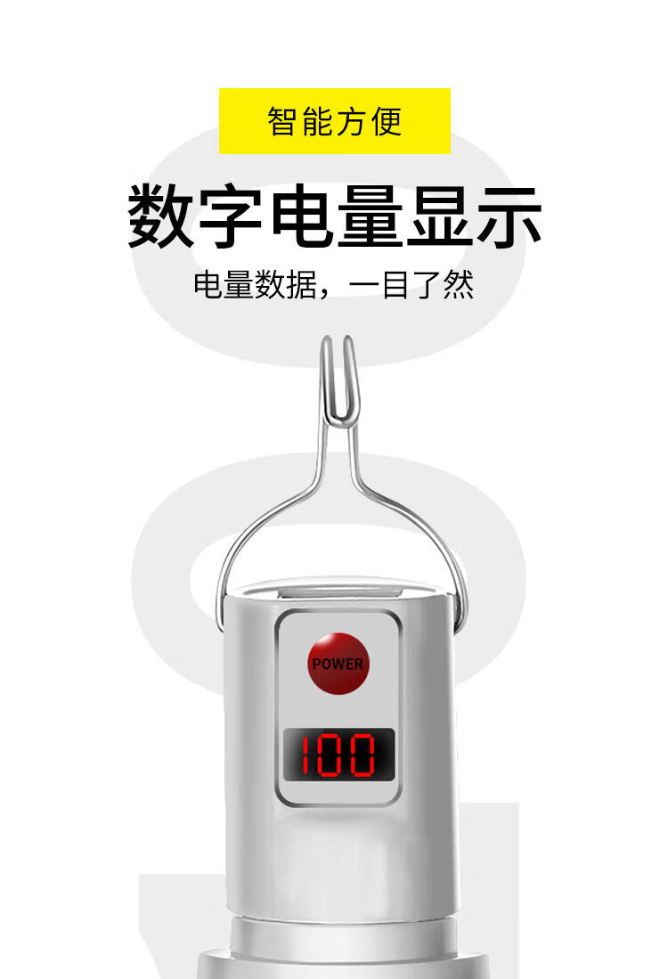 超亮充电灯泡家用应急led照明灯多功能超亮夜市摆地摊充电灯580w数显