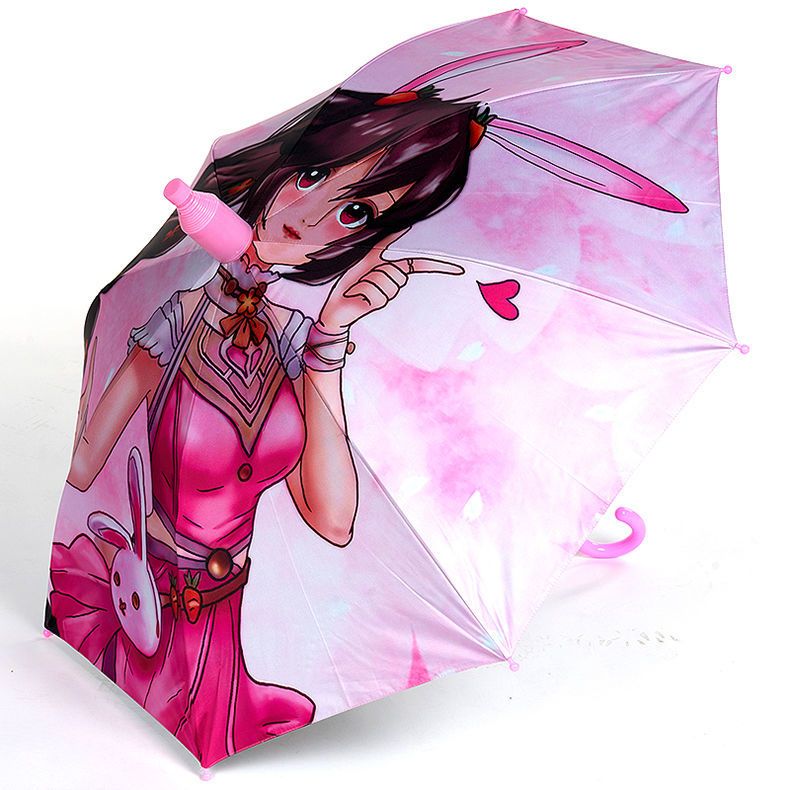 雨伞斗罗大陆大号儿童雨伞男孩女孩小学生晴雨黑胶长柄叶罗丽唐三小舞
