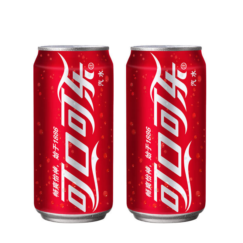 迷你可口可乐雪碧200ml12罐碳酸饮料易拉罐汽水超小瓶装柠檬味芬达橙