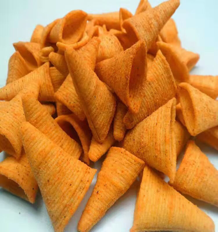 珍豪麦牛角脆尖角脆锅巴薯片虎牙三角尖角脆烤肉味100袋