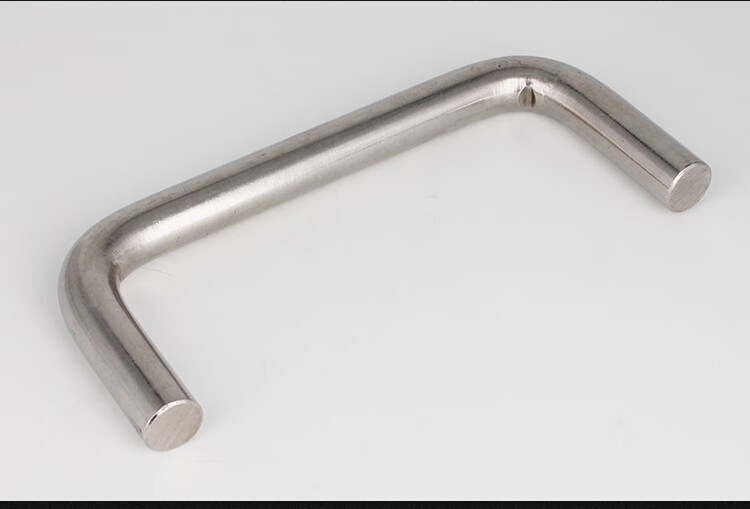 304不锈钢拉手焊接人孔奶桶把手配电箱柜门实心手柄小拉手配件 8mm(95