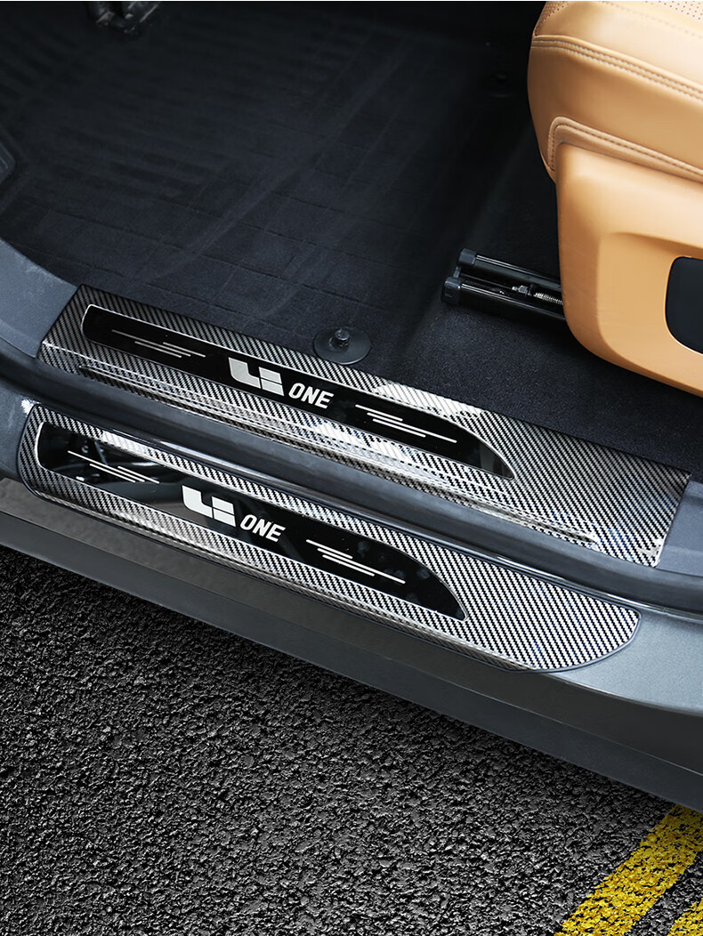 21理想one门槛条不锈钢迎宾脚踏板保护贴升级改装汽车专用品配件 理想