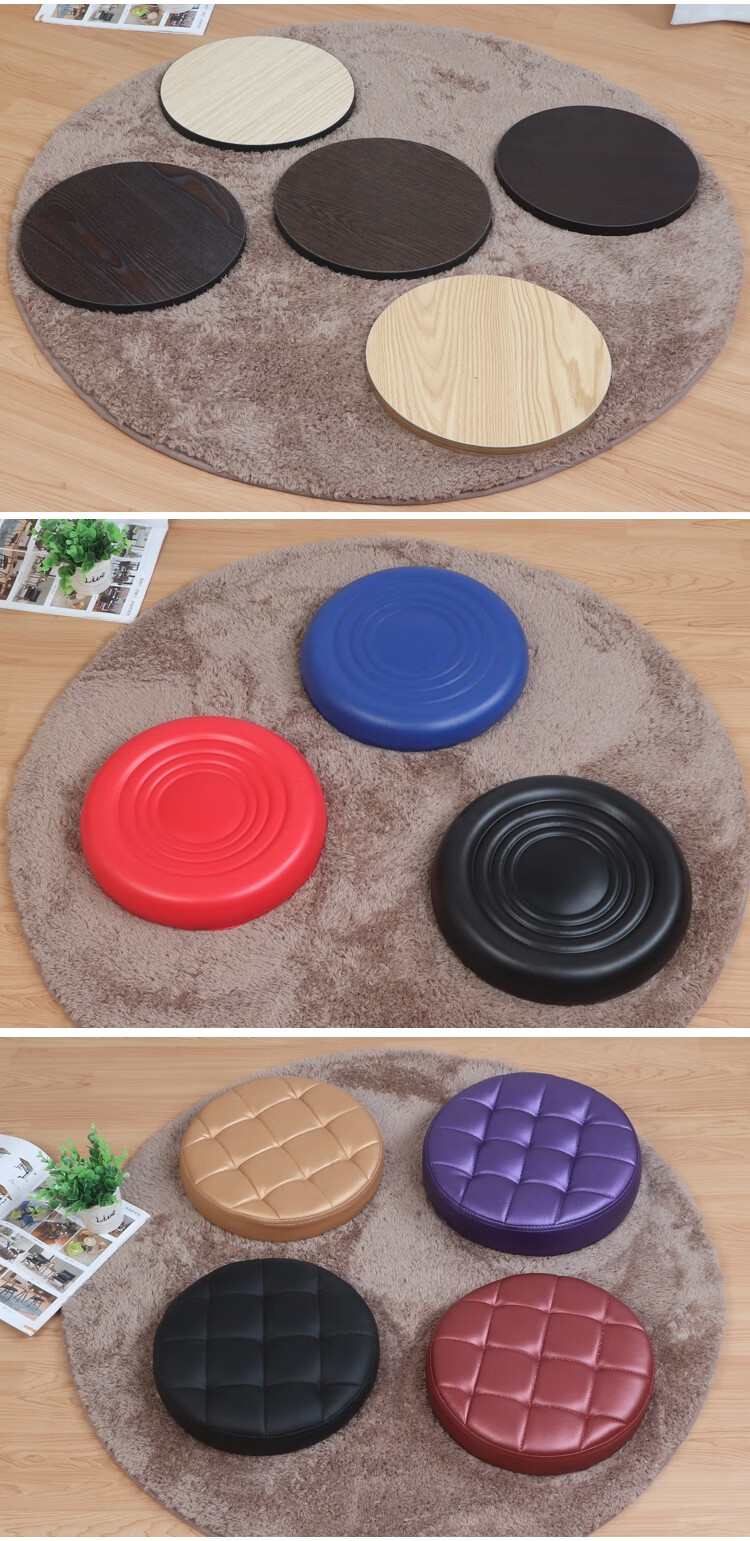 圆凳子面板凳面实木圆凳面饭店圆凳凳子面板面玻璃钢凳椅面 颜色备注