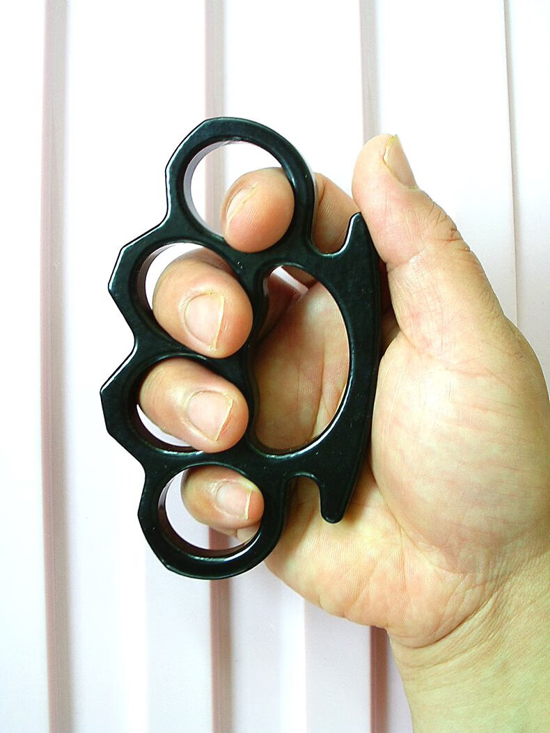 防身兵器库玻纤虎指拳扣四指车载防身手撑子戒指环防卫用品手扣 玻纤