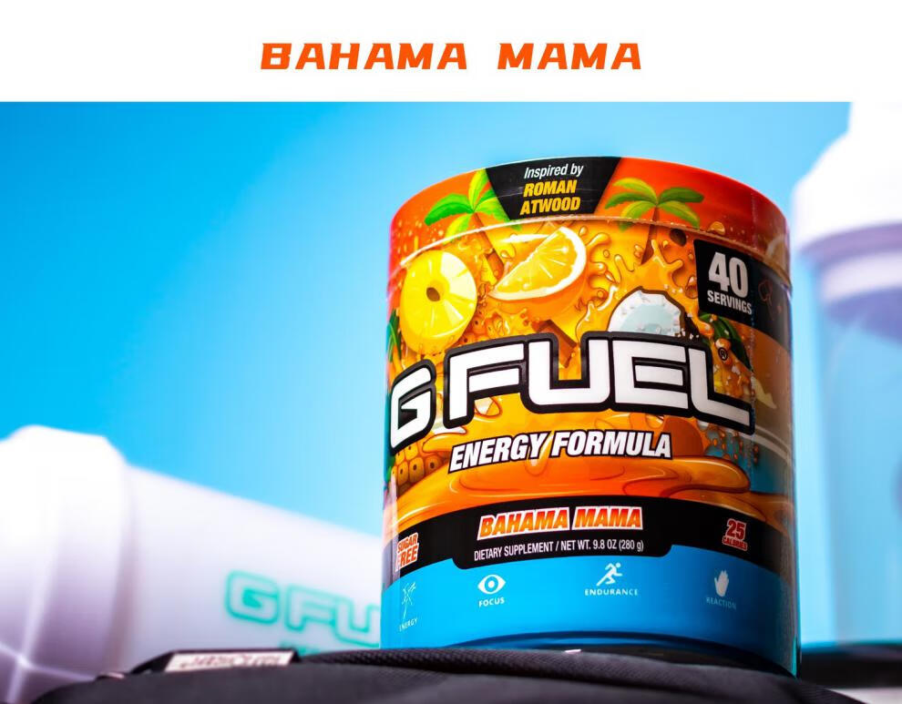 gfuel功能饮料粉 现货美国g fuel能量功能饮料粉冲剂gfuel健身电竞