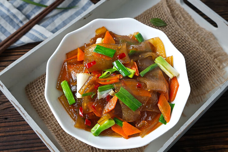 红薯粉皮正宗纯手工湖南特产农家自制红苕番薯地瓜宽粉片火锅配菜