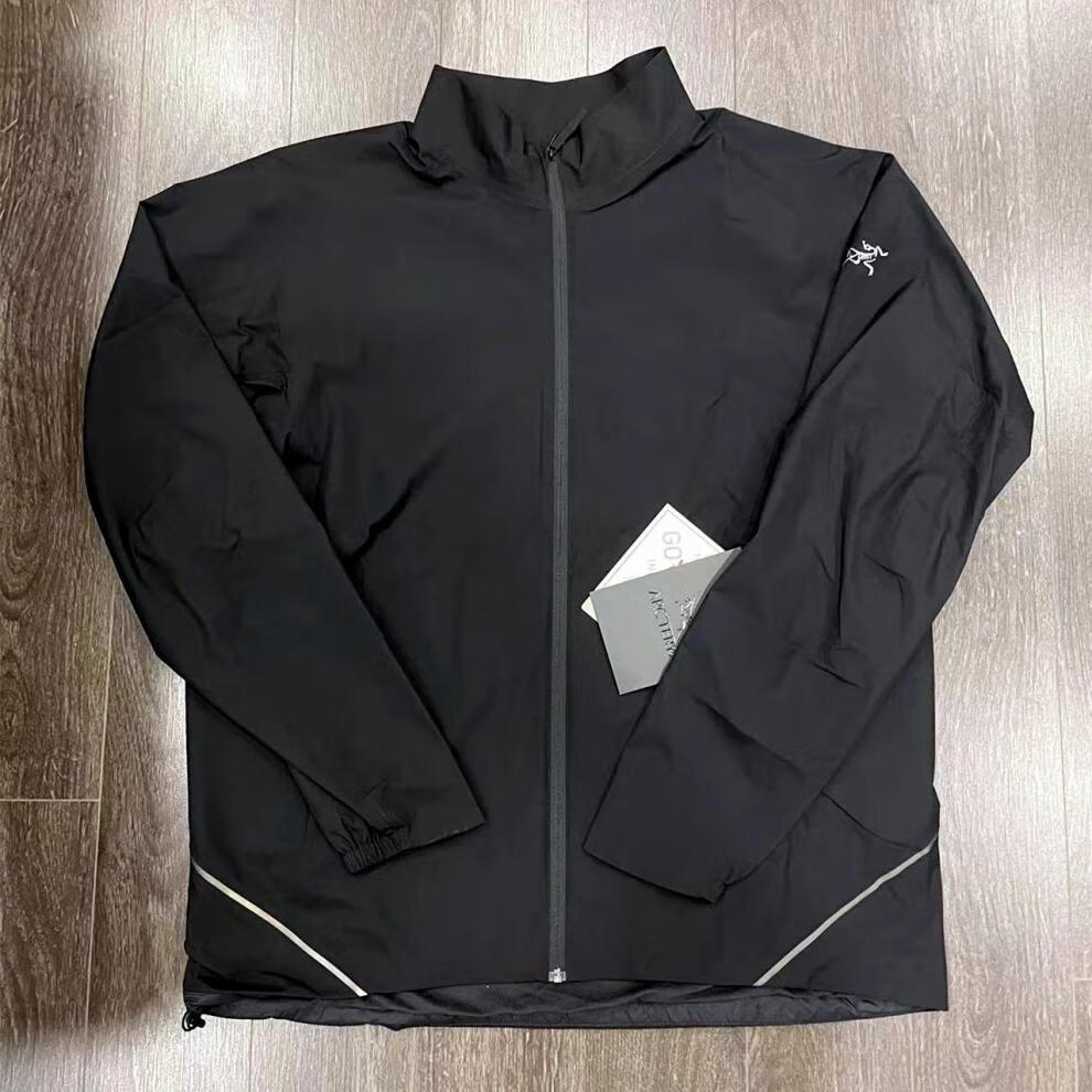 始祖鸟男士女士风衣风衣始祖鸟旗舰男装女装 男无帽solano-cloud灰