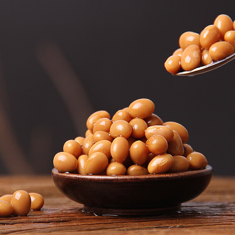 醋泡黄豆山西老陈醋泡黄豆即食450g醋泡豆【图片 价格 品牌 报价】-京