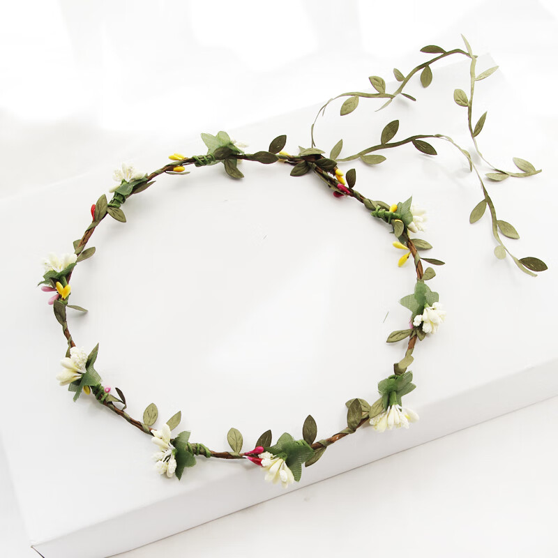 e草帽女夏天同款可折叠遮阳帽蝴蝶结花环礼帽防晒亲子沙滩帽乐迪纯