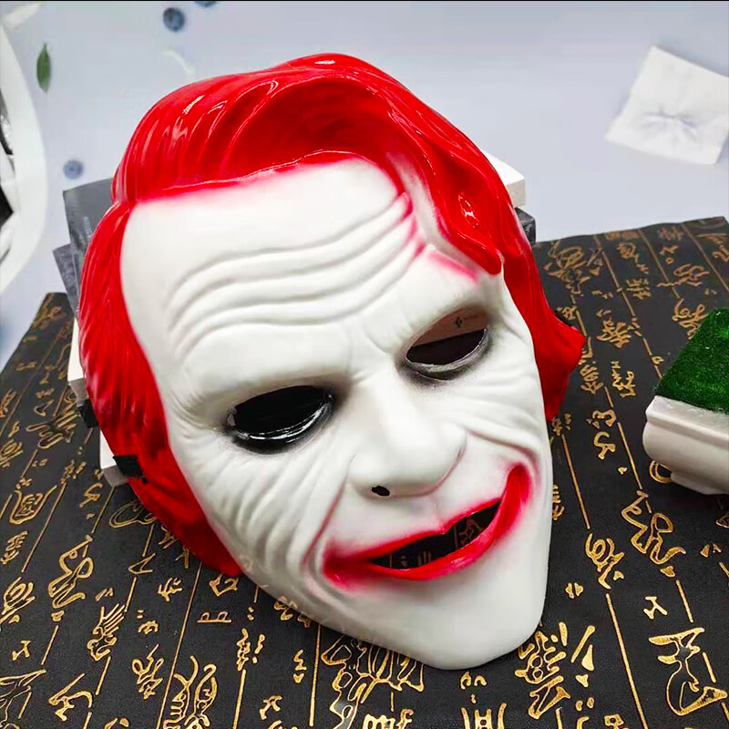 节道具成人男女款恐怖吓人面具化装舞会舞台表演鬼屋cos 红鼻子【图片