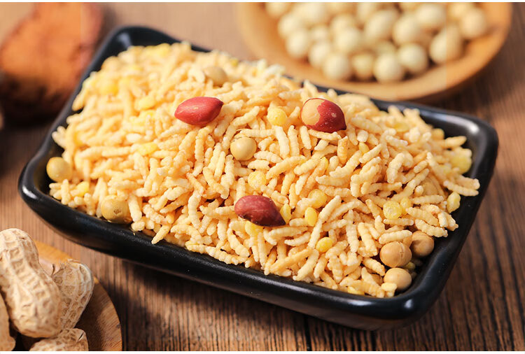 整箱5斤湖南浏阳办公室零食小吃 农家杂粮炒米500g(1斤)约15包【图片