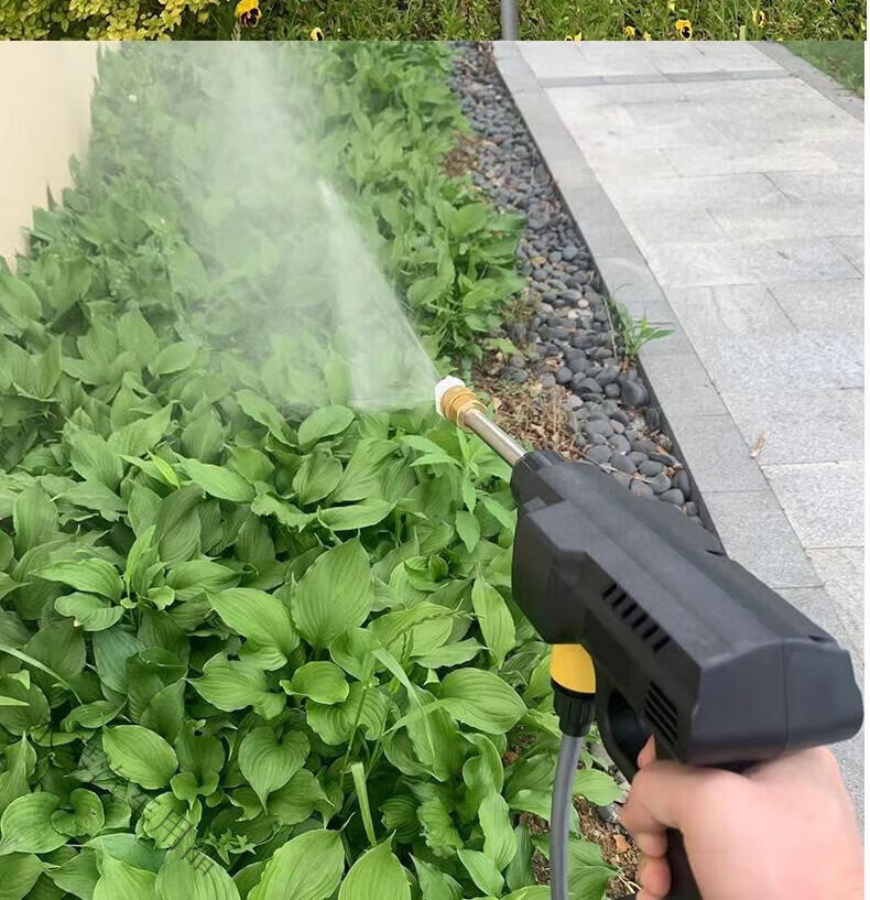 通用浇菜神器家用高压喷枪水枪花园清洗庭院浇花洒水喷头冲洗农用打药