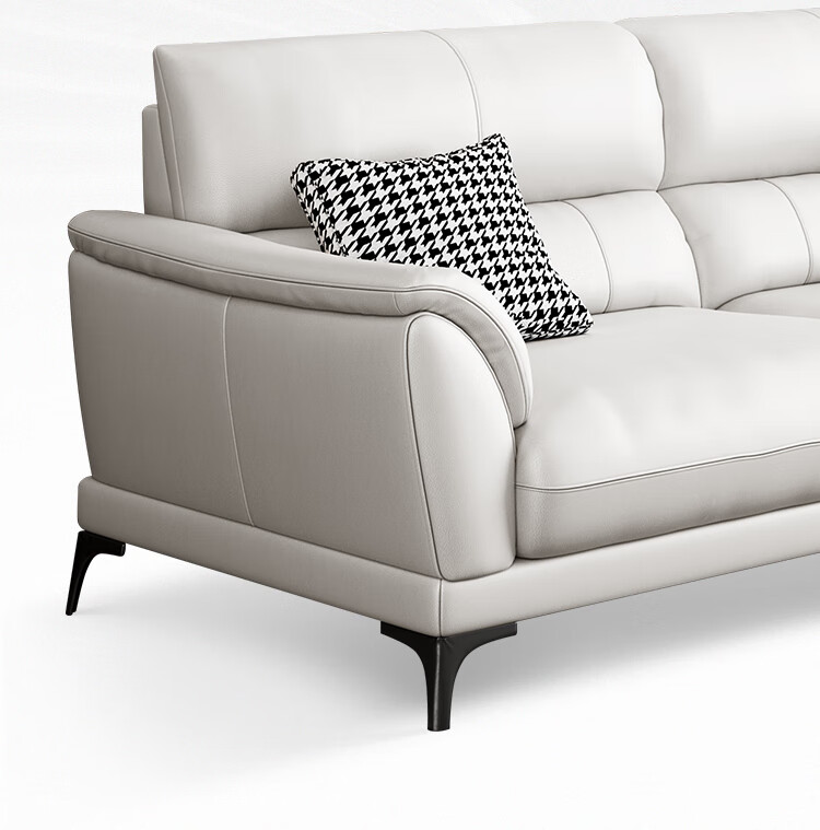 natuzzi 沙发 意式沙发头层牛皮现代简约客厅小户型纳帕皮艺直排双人