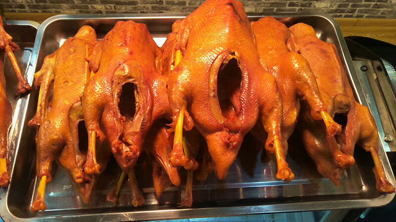 卤鹅东北特产黑龙江烤鹅整只鹅真空装自制卤味 农家散养鹅 鹅头6个