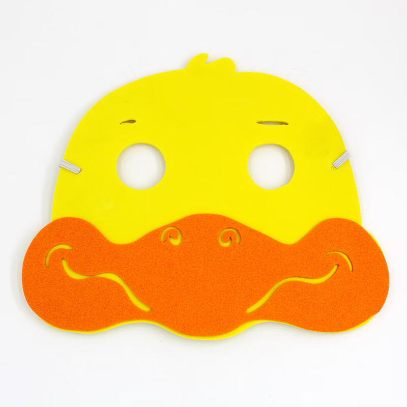 青蛙面具小鸭子面具儿童表演面具小花猫小羊青蛙小鸡动物面具儿童演出