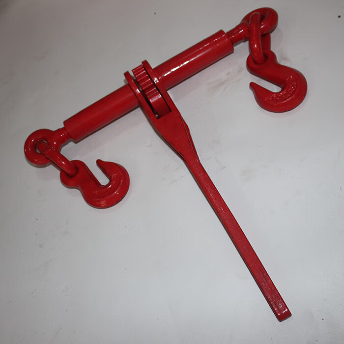 g80级棘轮拉紧器大板车货车捆绑链条大件运输捆车铁链收紧捆绑器 3吨