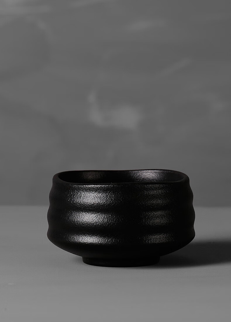 粗陶小茶洗水盂茶盂杯洗日式禅意陶瓷小号家用粗陶茶渣缸笔洗水洗粗陶