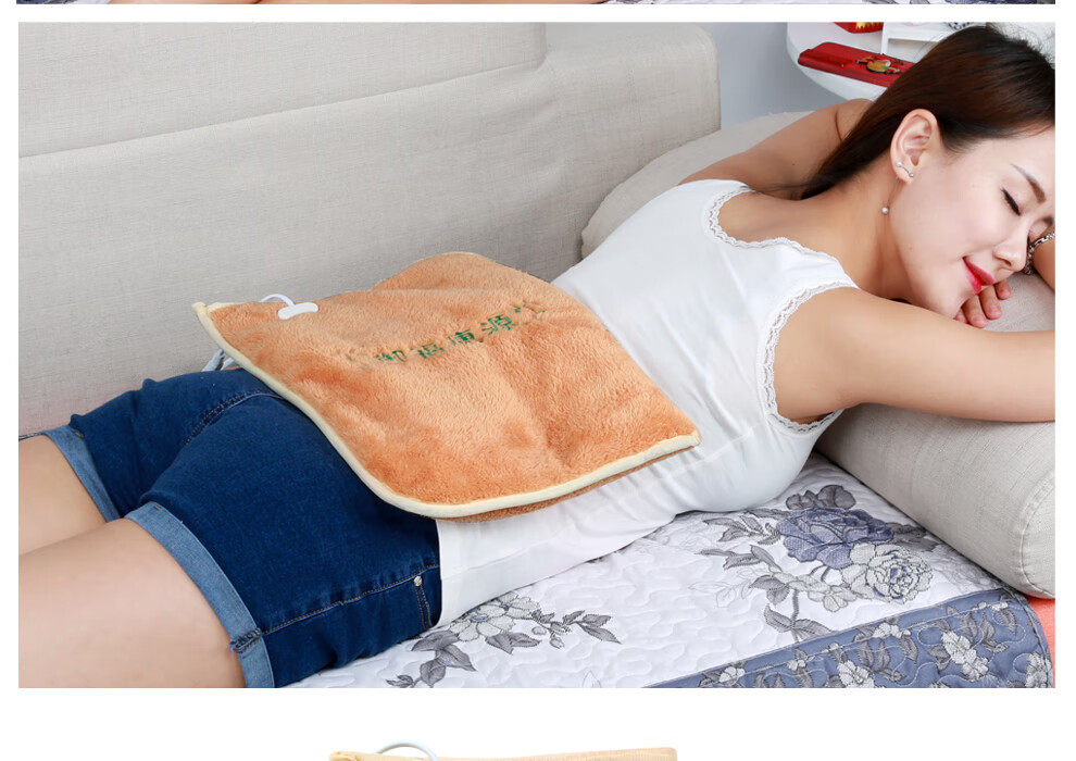 康晟诺 海盐热敷包电热艾灸艾盐包电加热盐袋粗盐热敷袋理疗温灸微波