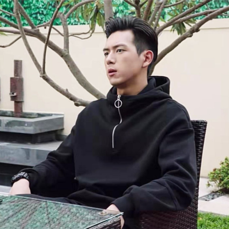倪诗芸秋季卫衣男长袖亲爱的热爱的李现同款衣服秋季学生上衣韩版潮流