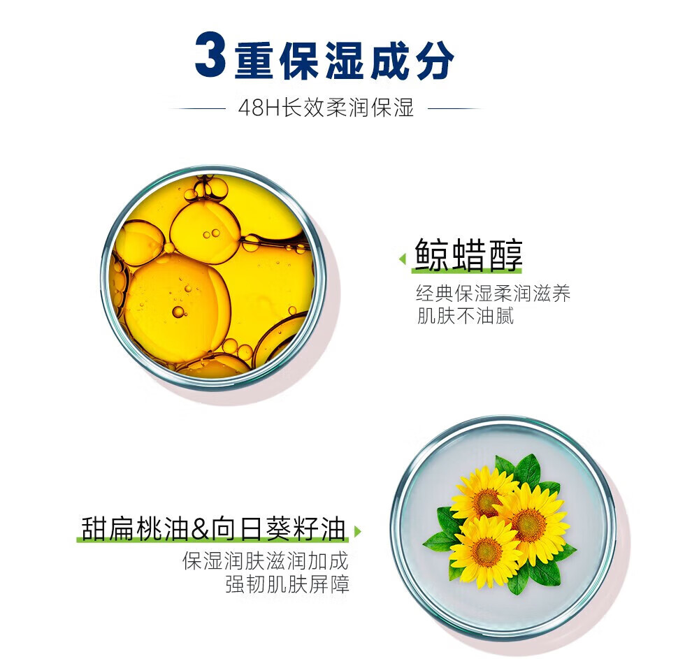 丝塔芙（Cetaphil） 大白罐保湿面霜 面部身体可用润肤乳敏感肌适用温和不刺激 丝塔芙大白罐550g