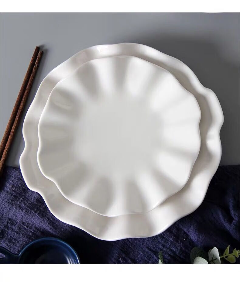 花式盘子凉菜盘炒菜盘陶瓷餐具饭店菜盘创意西餐盘自助盘流水席盘 10