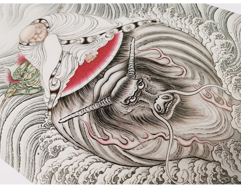 罗汉图 大匠之门 月照上人罗汉百图 下卷 罗汉百图鉴赏 收藏 贾德江