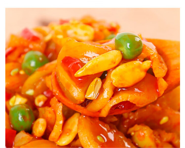 源外园满口香辣萝卜干瓜子仁咸菜五仁酱丁酱菜下饭菜散装1500克 香辣