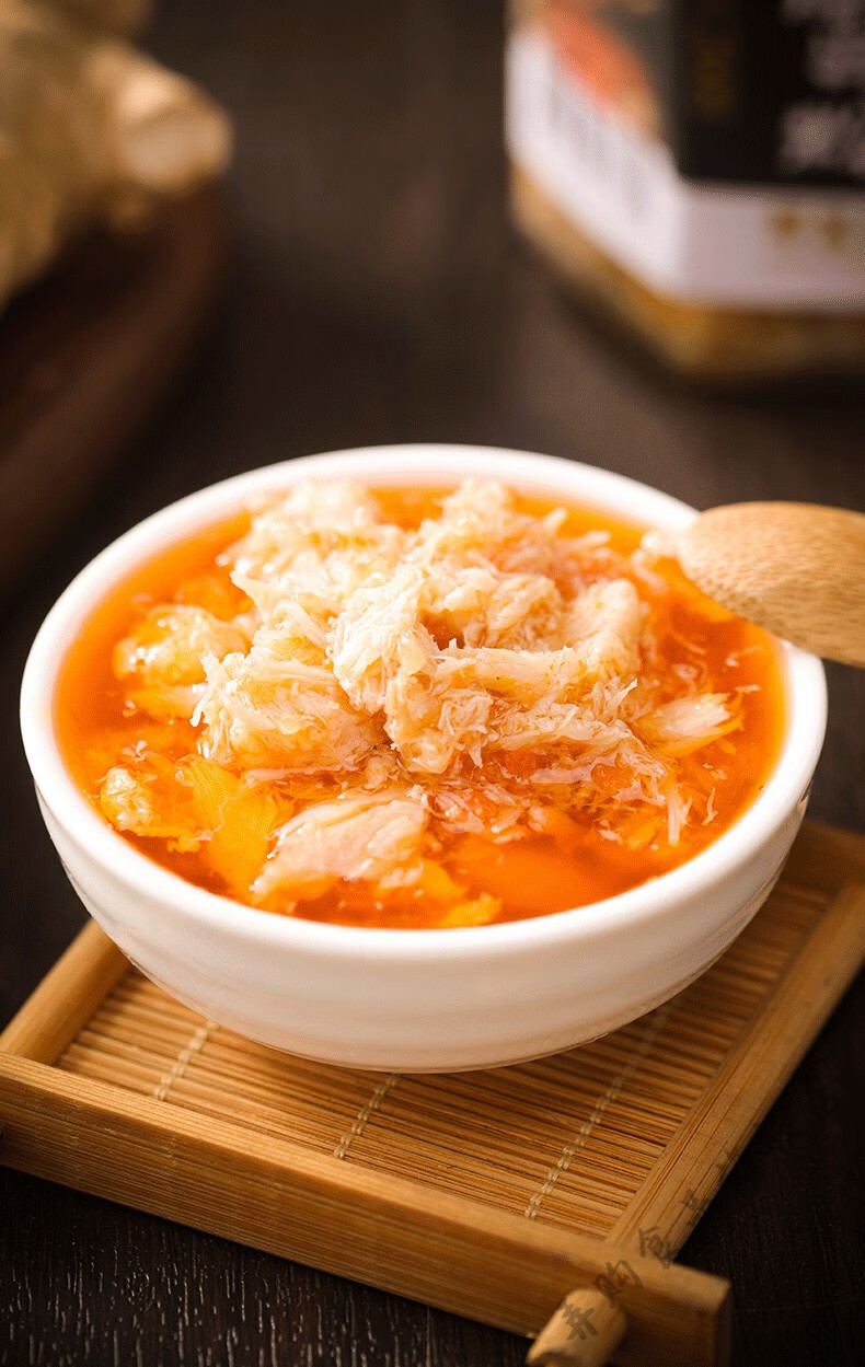 年货节上海特产邵万生蟹粉红膏蟹糊红膏醉蟹梭子蟹肉蟹块腌制海鲜