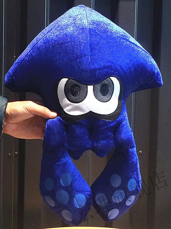 【现货即发】日单任天堂splatoon喷射战士乌贼章鱼毛绒玩具公仔抱枕 