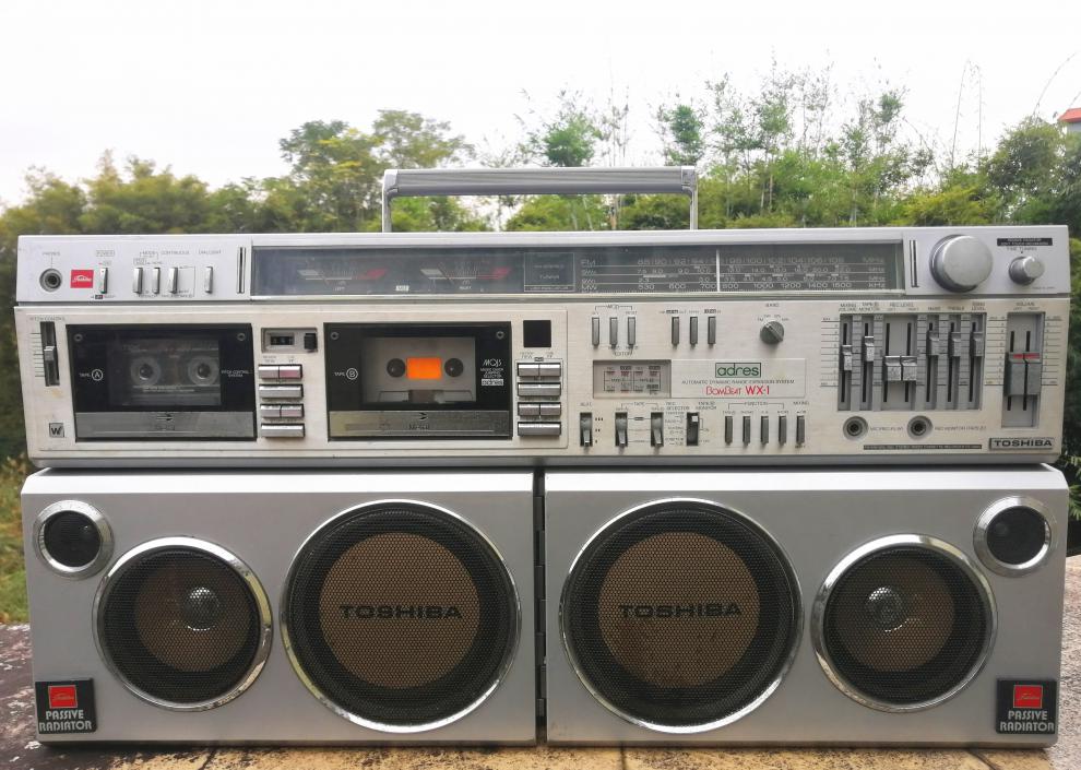 适用东芝rt-s983夏普gf-700800888900qt94老式双卡磁带收录机录音机