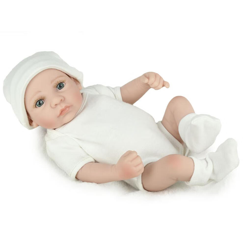 硅胶宝宝 新款婴儿娃娃仿真重生硅胶小娃娃柔软亲肤宝宝玩具女童娃娃