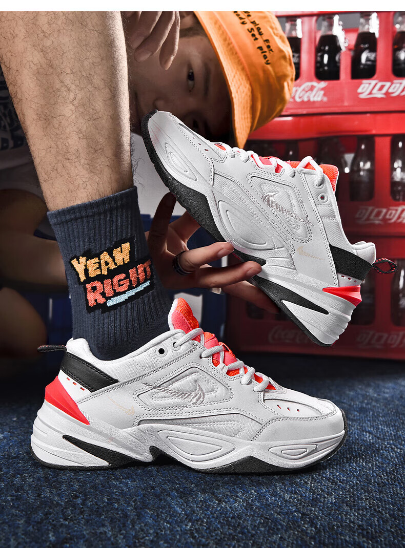 耐·克ni·ke官方m2k老爹鞋男女跑步鞋aj店ins超火鞋学生中大童运动鞋