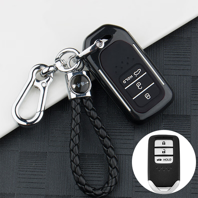 适用于东风本田inspire汽车钥匙套英诗派冠道皓影包英斯派个性壳 智能