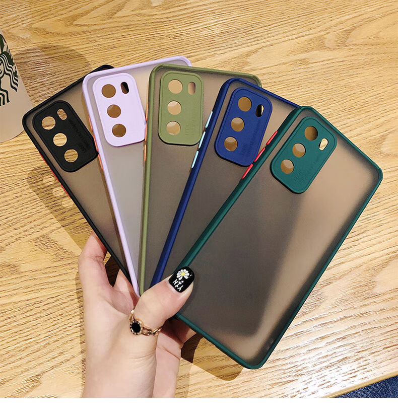 fonge适用华为p40手机壳精孔全包摄像头pro男女磨砂硅胶防摔保护套精