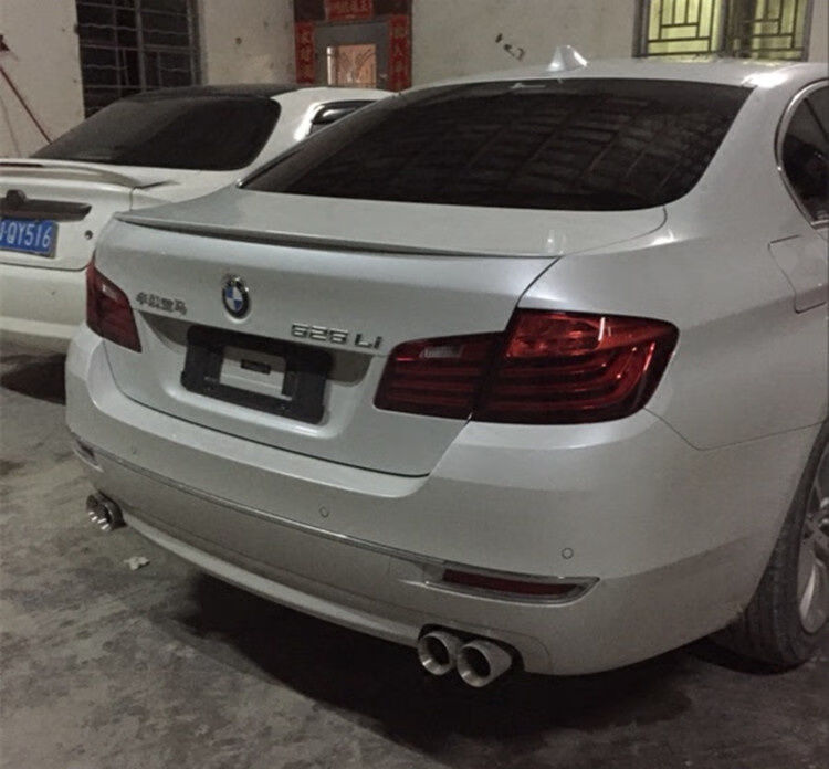 适用于新宝马5系尾翼530li525li520i523i528if10f18改装压尾翼烤漆灰