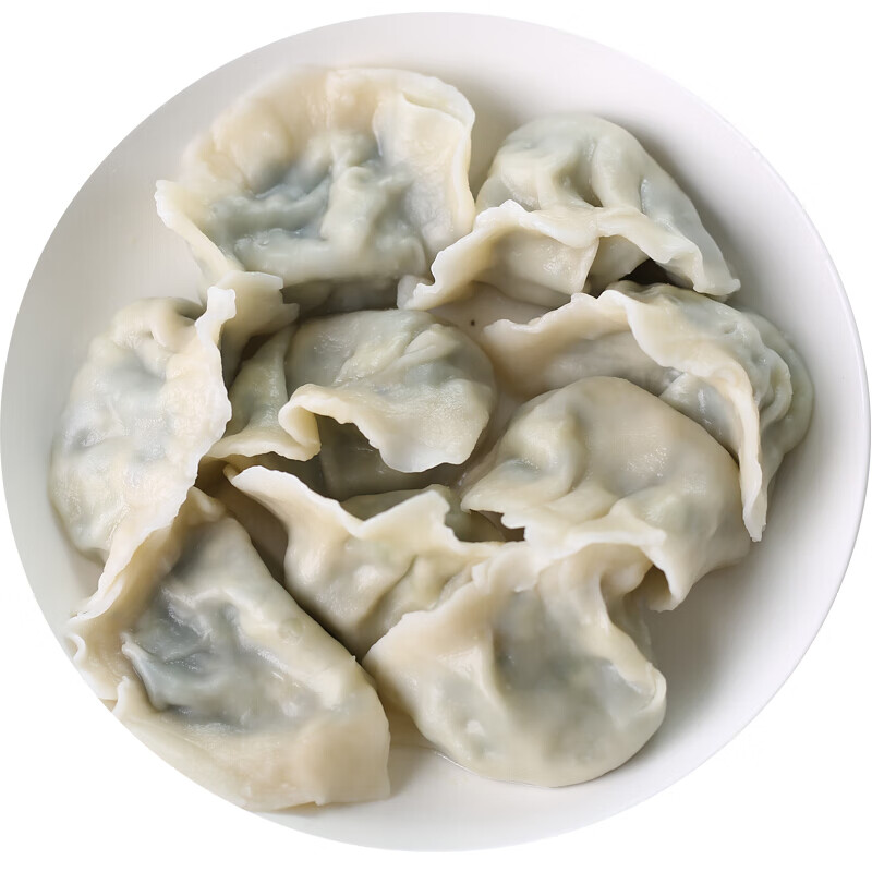 纯手工新鲜韭菜现包制水饺子速冻方便速食早餐多种口味大量 1200g 牛