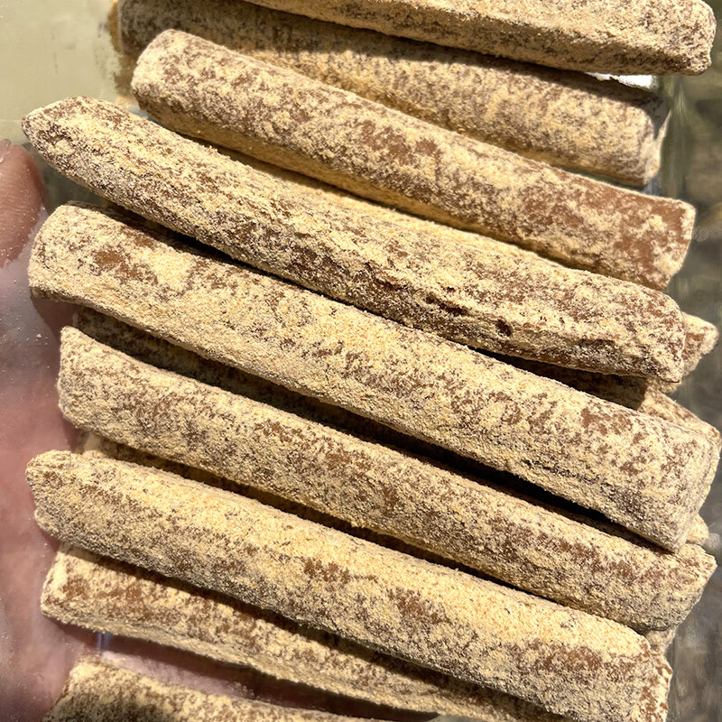 天津老味儿豆根糖特色黄豆面逗哏糖耐嚼豆香浓郁传统小吃软豆根500g