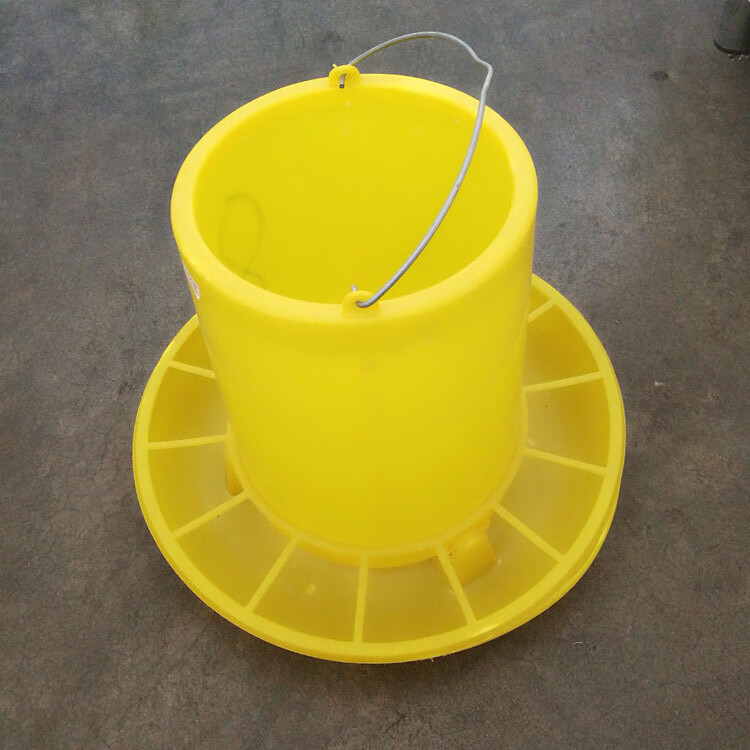 养鸡饲料桶鸡料桶喂食器鸡场养殖设备喂食槽鸡喂食盆鸡自动下料桶25