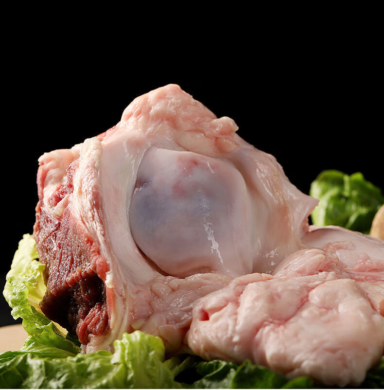 清真带肉牛膝盖骨 新鲜 牛窝骨 带筋带肉 牛膝盖骨窝骨2斤4斤包装